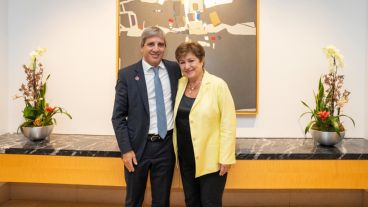 El ministro se vuelve a encontrar con la titular del FMI.