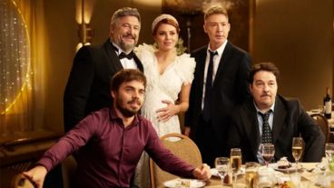 Una escena de la película argentina "Mazel Tov"