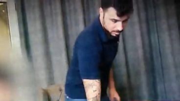 Sánchez Gamino en la cámara oculta en la que se acusa de recibir coimas a Moretti.