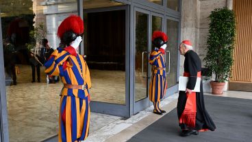 Los cardlantes tuvieron una reunión en el Vaticano.