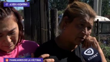 Ludmila (izquierda) y Cristina (derecha), hermana y madre de la víctima, hablaron en El Tres.