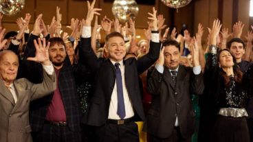 Una escena de la película "Mazel Tov".