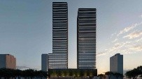 Las torres que se proyectan levantar en el terreno de Rivadavia y Santiago.