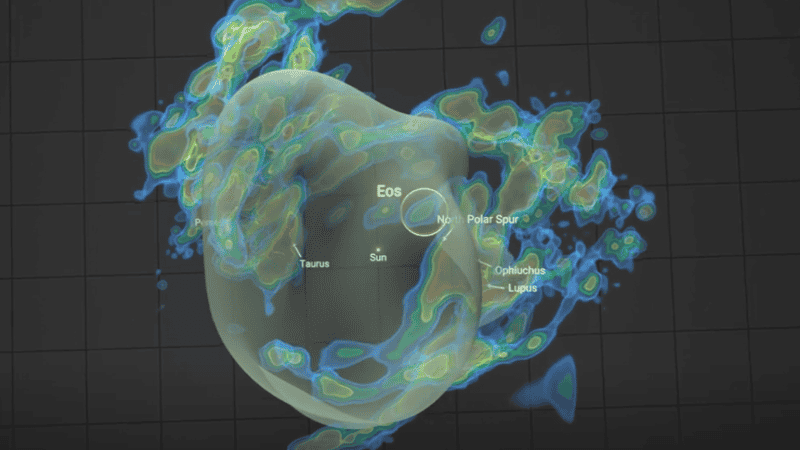  La nube se dispersará en aproximadamente 5,7 millones de años según los expertos.