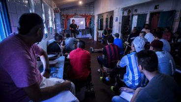 El programa de "Justicia terapéutica" se presentó en 2018 en Buenos Aires.