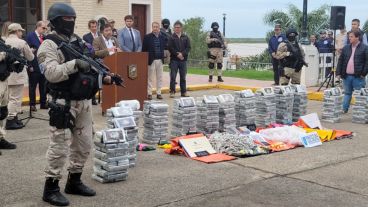 La ministra de Seguridad estuvo este jueves en la región para presentar los resultados del operativo.