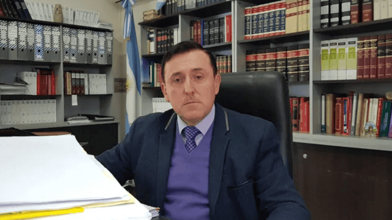 El juez federal Alurralde. 