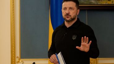 El presidente de Ucrania Volodimir Zelensky rechazó la tregua de tres días propuesta por Vladimir Putin.