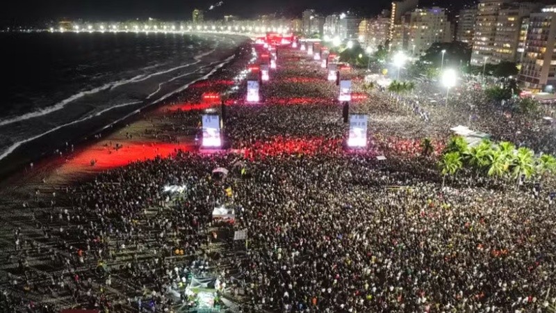 La Policía de Brasil desarticuló un intento de ataque con explosivos durante el show de Lady Gaga.