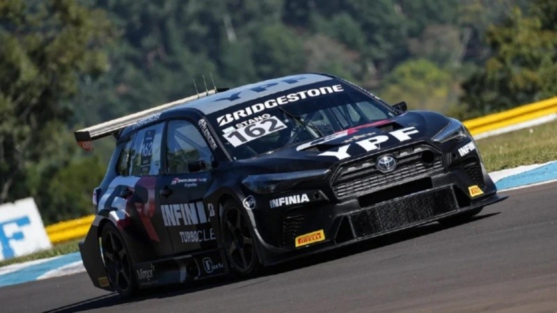 El Toyota GR de Stang fue el más valor en el circuito misionero de Oberá.