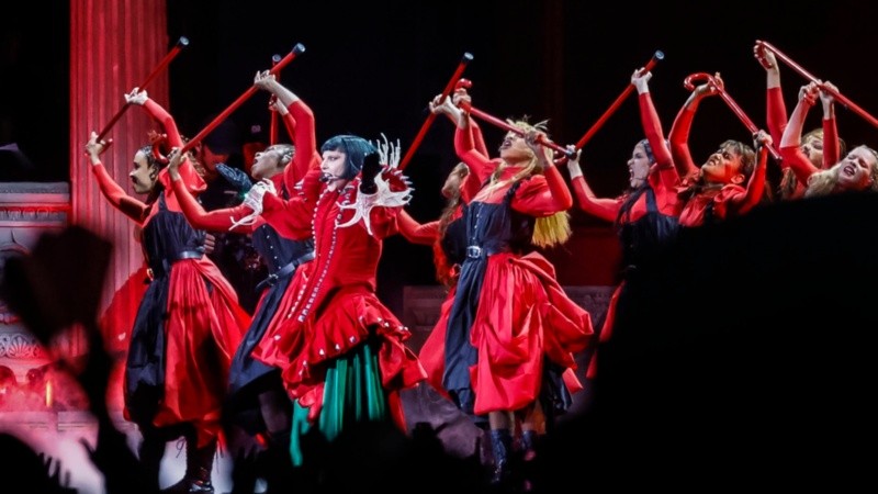 Gaga superó a Madonna en cantidad de asistentes en Río.