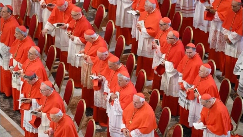 El juramento fue pronunciado en cumplimiento de la constitución apostólica Universi Dominici Gregis, promulgada por el Papa Juan Pablo II, el 22 de febrero de 1996.