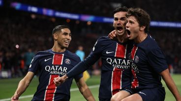 Ruiz metió el primero para los franceses y Hakimi el segundo.