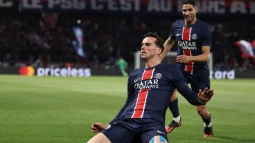 Ruiz metió el primero para los franceses y Hakimi el segundo.