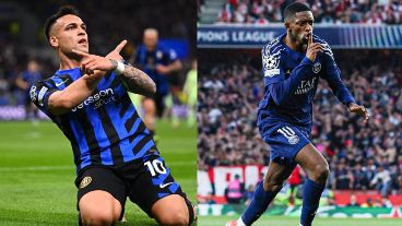 Lautaro y Dembelé en otra final.