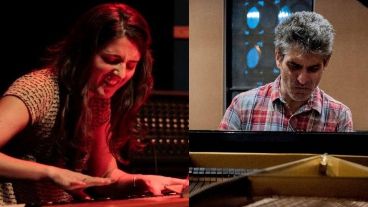 Ernesto Jodos y Rocío Giménez López, un concierto a dos pianos