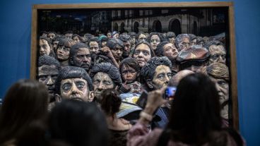 La muestra Berni infinito tuvo importante convocatoria en sus primeros días.