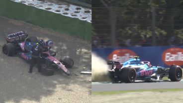 Fórmula 1: Colapinto había superado la Q1, pero culminó con un fuerte choque y una penalización.