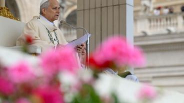 El Papa inició oficialmente el pontificado.