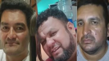 Los pescadores que son buscados por estas horas en el río Paraná.