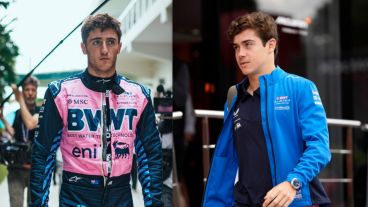 Doohan y Colapinto, compañeros pero competidores por un puesto en la escudería.