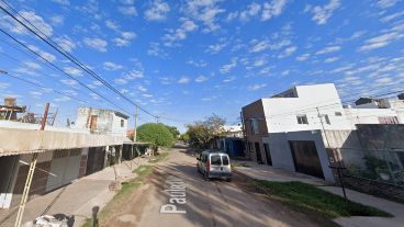 La cuadra donde tuvo lugar el robo.