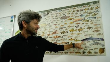 Lisandro Arelovich es antropólogo y se dedica a estudiar a los pescadores del Delta.