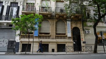 La clásica fachada del edificio de la escuela Larrechea