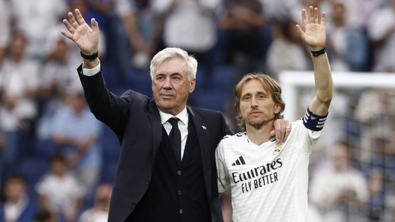 El entrenador y el cerebro del Madrid dijeron adiós.