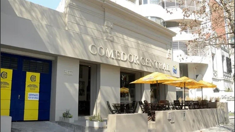 El frente de la subsede canalla sobre Oroño al 49 bis.