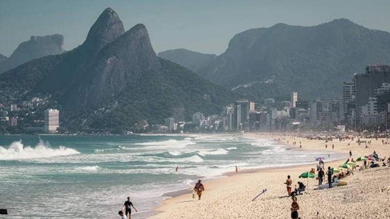 Brasil, uno de los destinos elegidos por los argentinos que viajan al exterior.