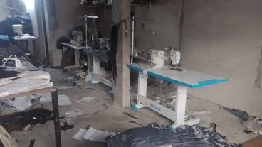 El taller clandestino se encontraba en una situación crítica de condiciones de salubridad y seguridad.