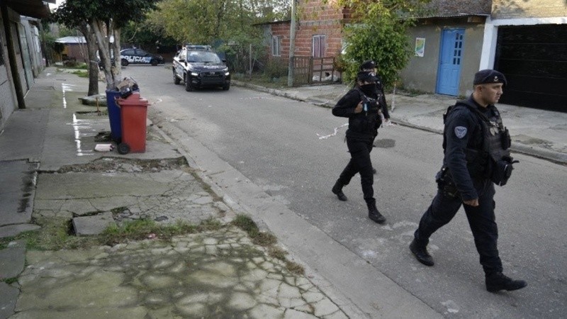 Thiago González fue baleado mientras estaba arriba de un taxi.