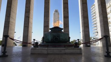 La llama encendida otra vez.