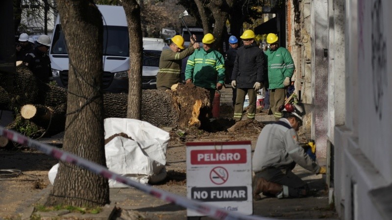 La fuga fue controlada rápidamente por Litoral Gas.