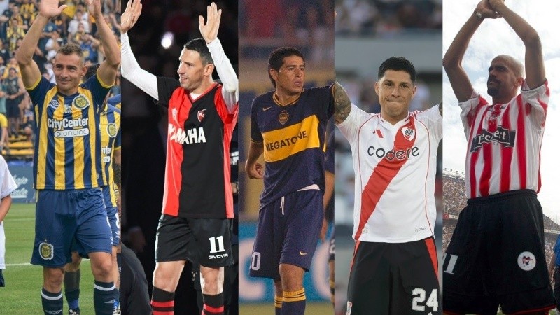 Ruben, Maxi, Román, Enzo Pérez y Verón, sólo cinco ejemplos.