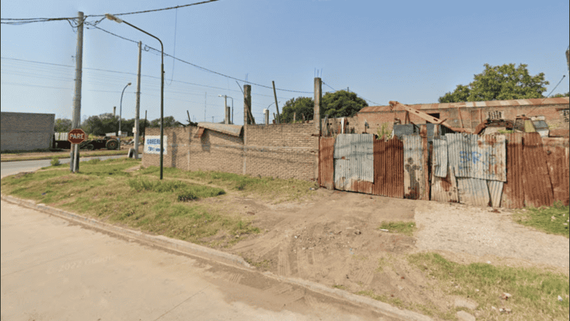 La zona donde se produjo el ataque.