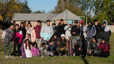 En Stella Maris, practican golf en la cancha de fútbol, en el parque del playón y en la parte sur del Bosque de los Constituyentes.