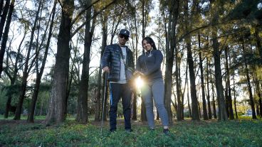 En Stella Maris, practican golf en la cancha de fútbol, en el parque del playón y en la parte sur del Bosque de los Constituyentes.