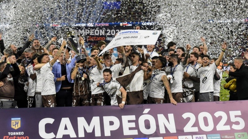 Título, Libertadores y un cheque de 500 mil dólares.