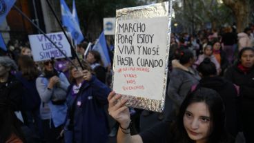 Nueva marcha en Rosario, a 10 años de Ni una menos.