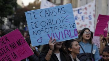 Nueva marcha en Rosario, a 10 años de Ni una menos.