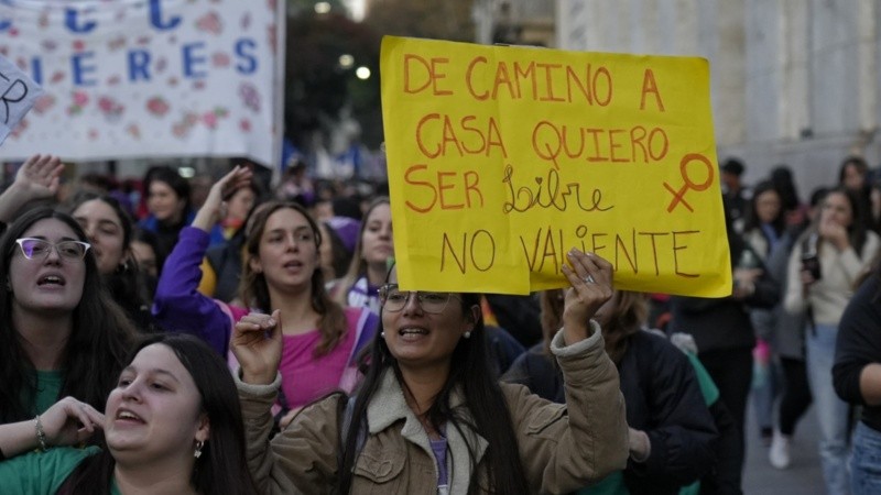 Nueva marcha en Rosario, a 10 años de Ni una menos.