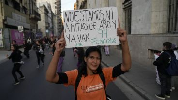 Nueva marcha en Rosario, a 10 años de Ni una menos.