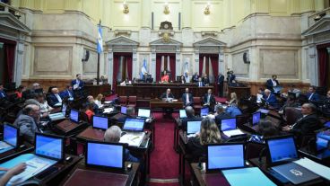 Los senadores de la oposición se autoconvocaron ante la negativa del oficialismo a debatir temas.