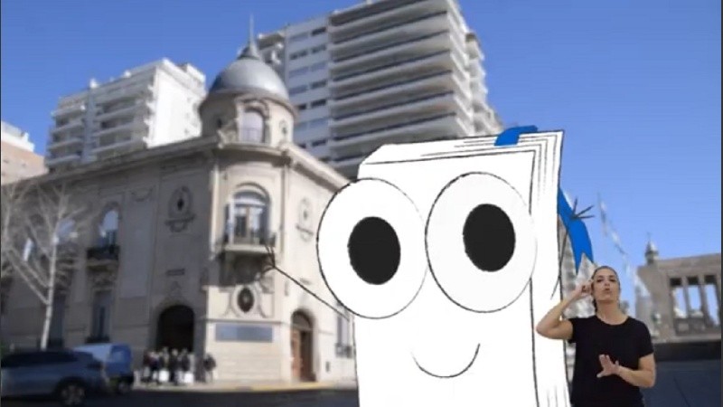 Imagen del primer episodio del audiovisual sobre 