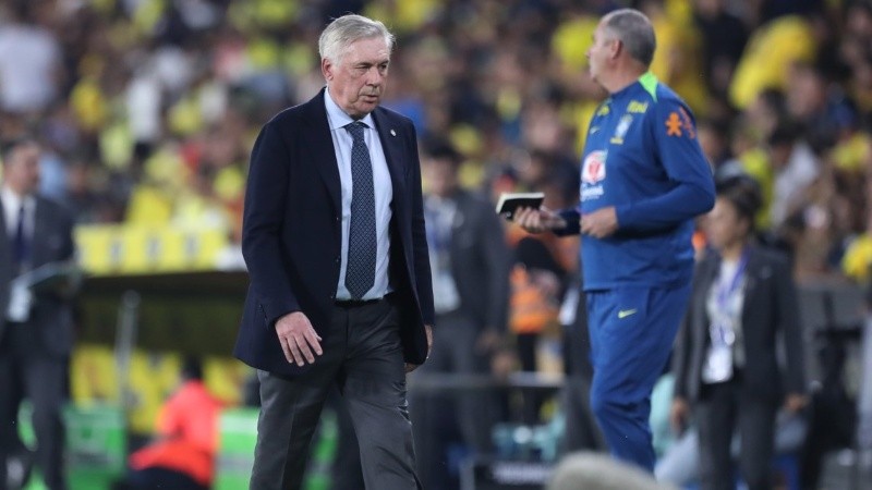 Brasil por ahora no levanta su nivel con la conducción de Ancelotti.