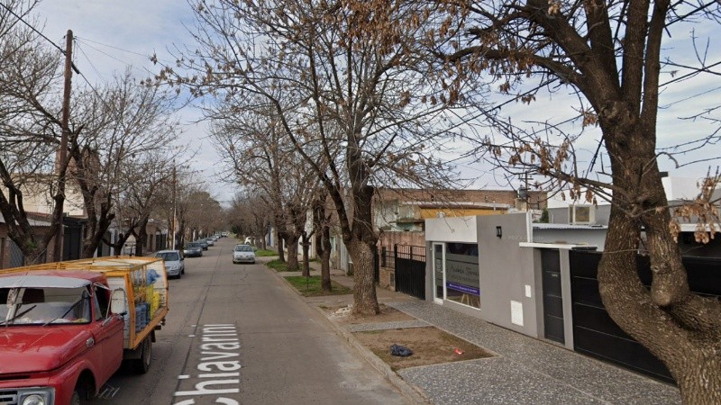 Chiavarini al 800, donde tuvo lugar el robo.