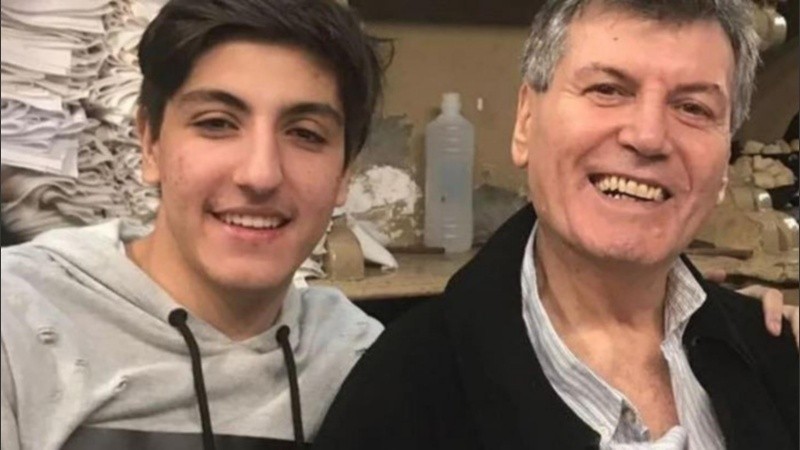 El joven recordó cómo era su padre y manifestó el deseo de actuar