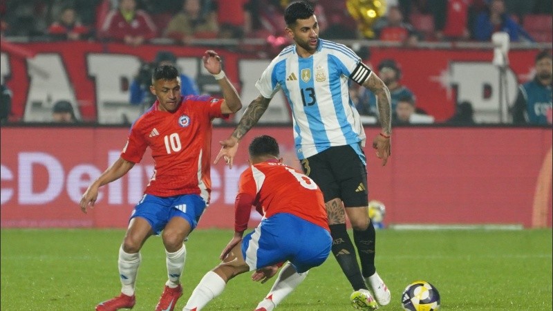 Cuti Romero fue el capitán de la selección argentina